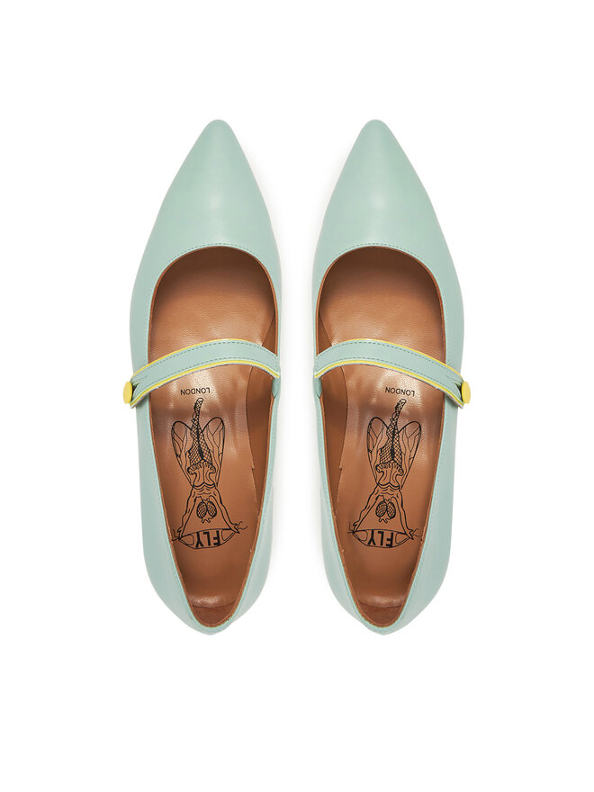 Fly London Halbschuhe Fly London Sulnfly P145265001 Türkisfarben