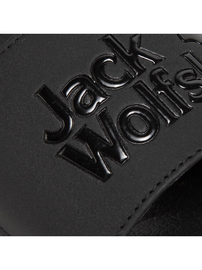 Jack Wolfskin Pantoletten Jack Wolfskin Slider M 4044821 Schwarz