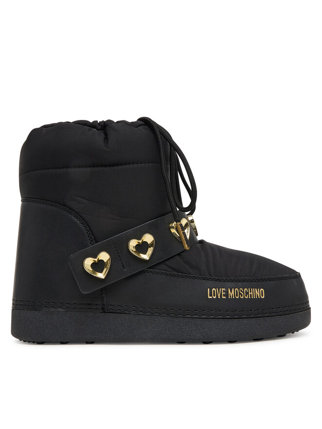 LOVE MOSCHINO Škornji za sneg LOVE MOSCHINO JA24182G0NISD00A Črna