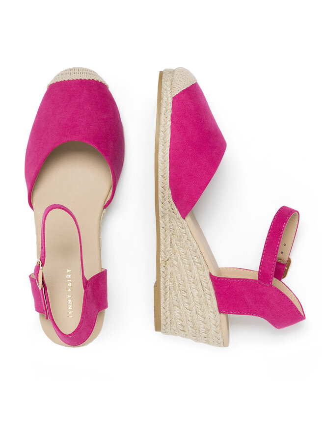 Jenny Fairy Espadrilles Jenny Fairy WYL2610-2 Rozā
