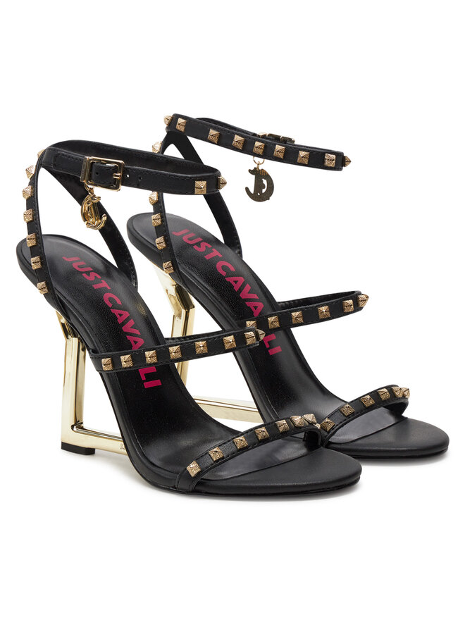 Just Cavalli Sandály Just Cavalli 76RA3S62 Černá