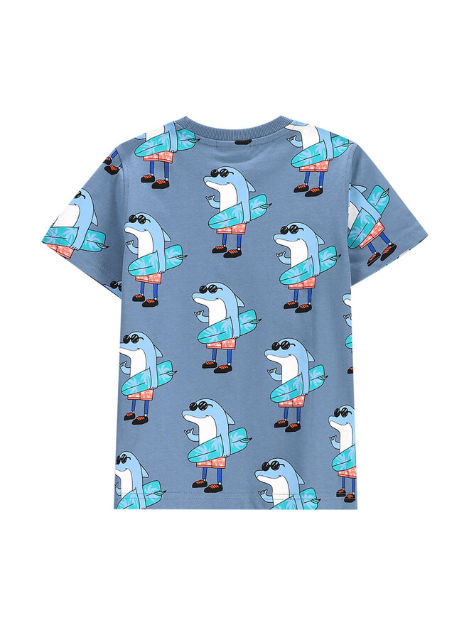 Coccodrillo Coccodrillo T-shirt WC5143203HBK Plava Regular Fit