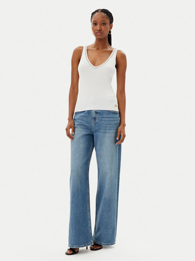 MET MET Τοπ M10 288MG Λευκό Regular Fit