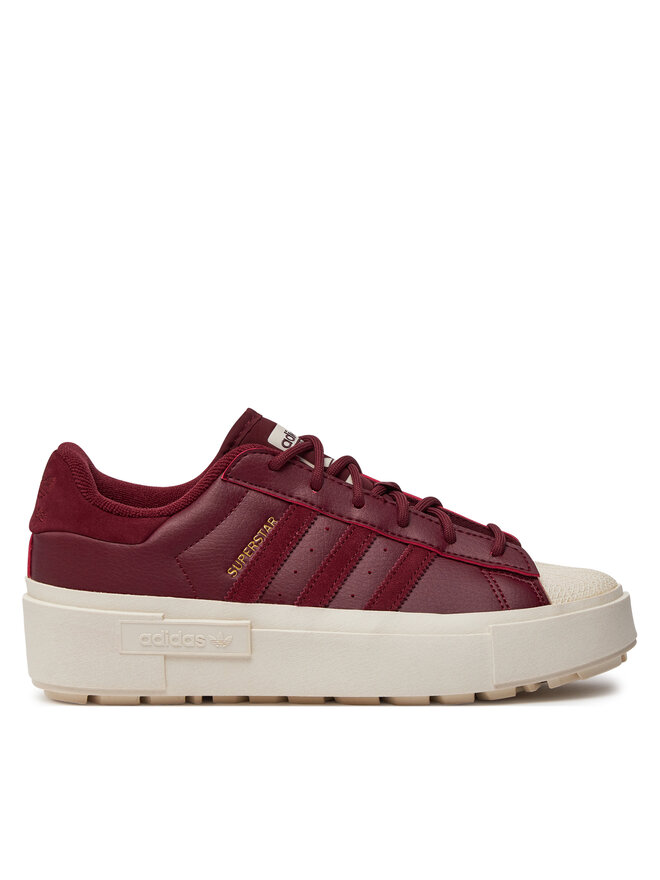 Adidas burgundy shoes superstar deals