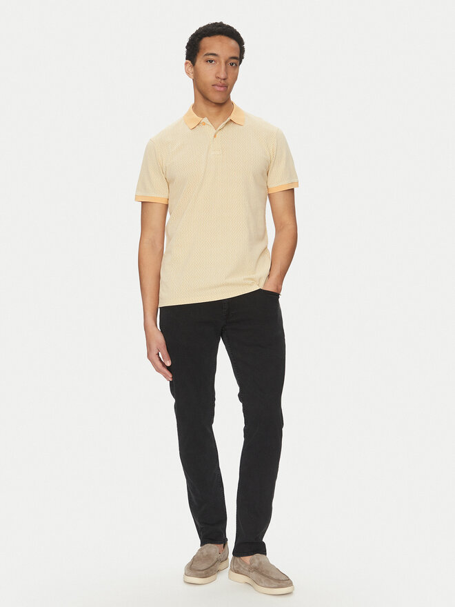 Blend Blend Polo 20718252 Narančasta Regular Fit