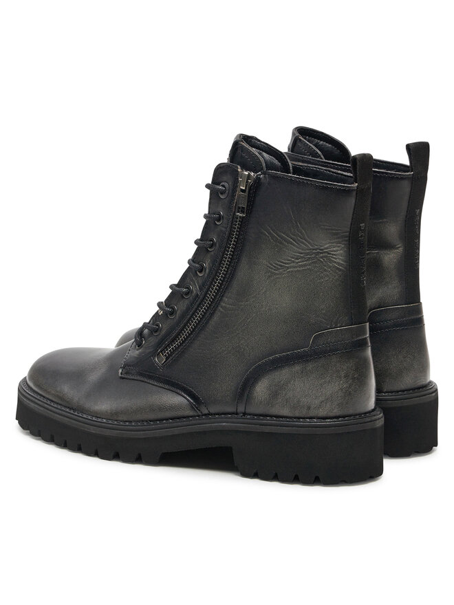 Pepe Jeans Schnürstiefeletten Pepe Jeans Durham Rub PMS50253 Schwarz