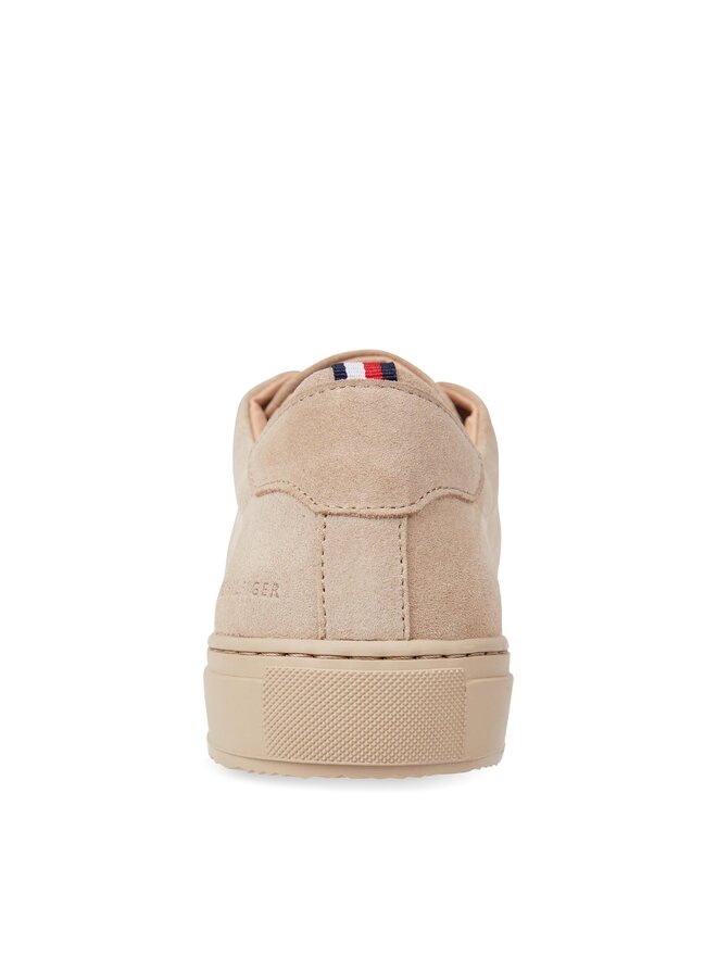 Sneakers Tommy Hilfiger Premium Cup Mono Suede FM0FM04850 Beige  