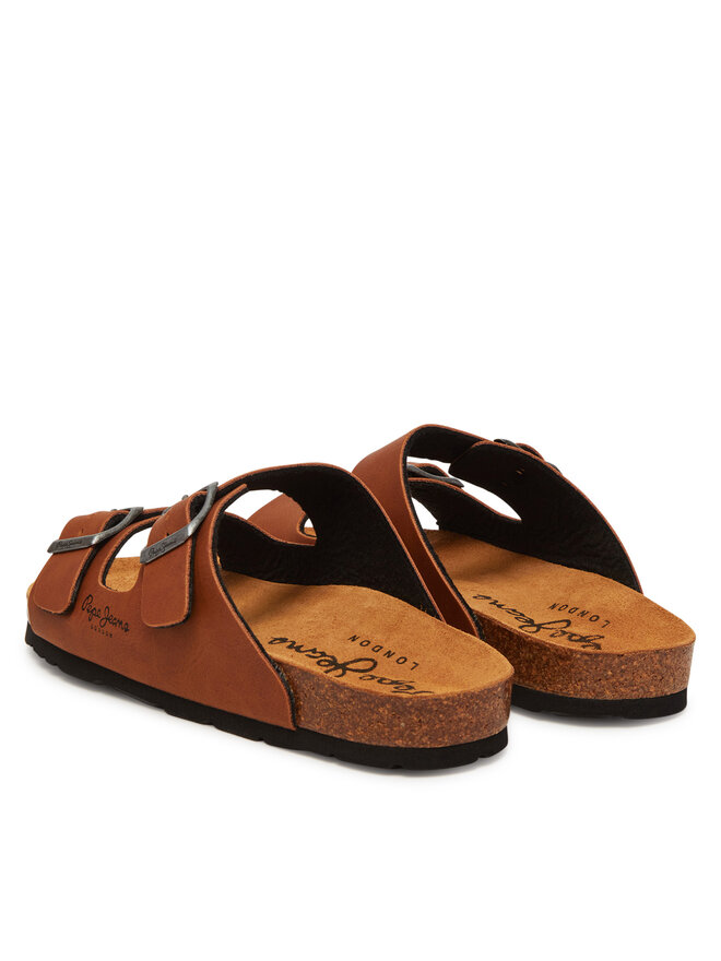 Pepe Jeans Παντόφλες Pepe Jeans PLS90637 Καφέ