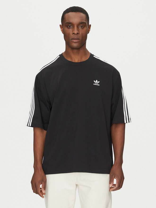 adidas adidas T-Shirt adicolor IZ1832 Μαύρο Oversize