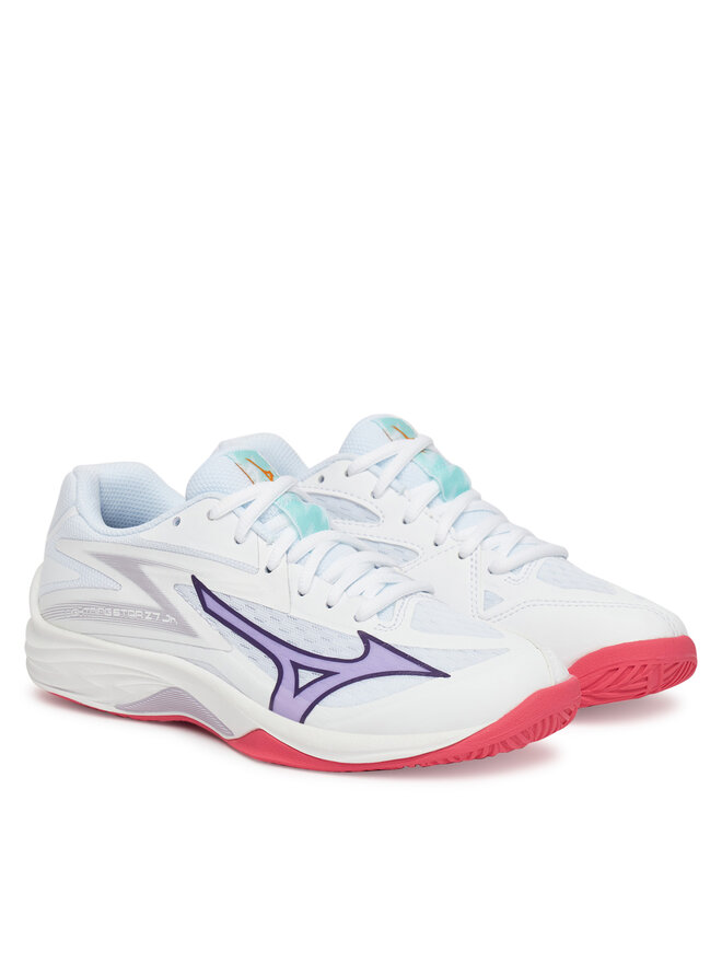 Mizuno Buty halowe Mizuno Lightning Star Z7 Jr. V1GD2303 Biały