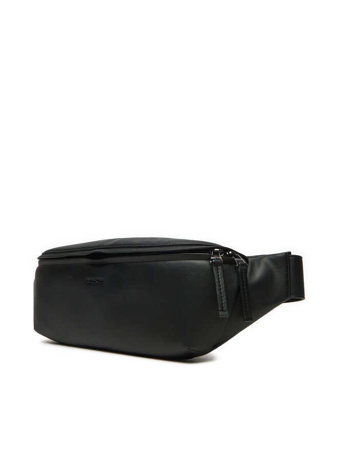 Calvin Klein torba za okoli pasu Calvin Klein Ck Refined Waistbag K50K512788 Črna