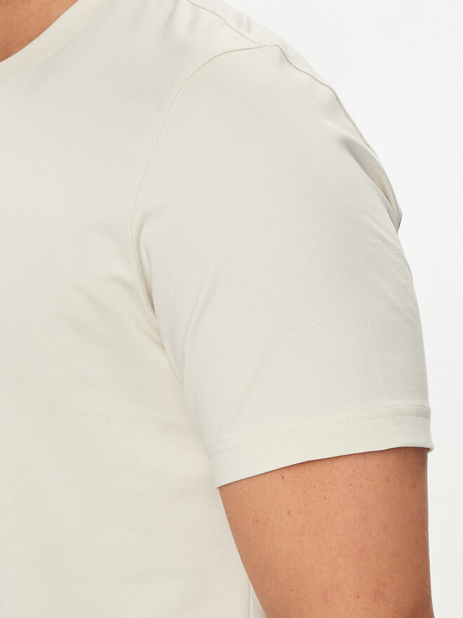 BOSS BOSS Camiseta Jagged 1 50519365 Écru Relaxed Fit