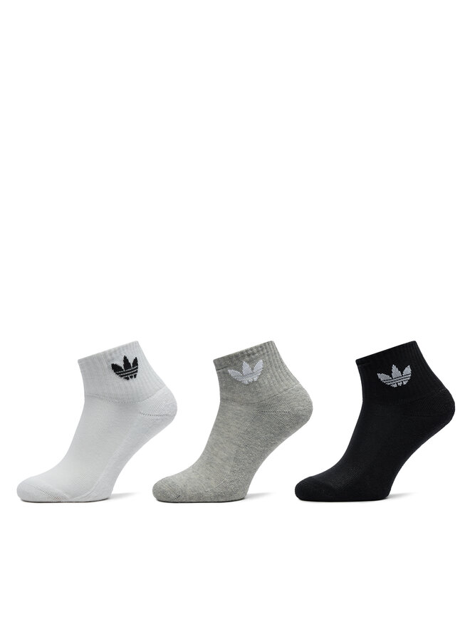adidas 3 pares de calcetines altos unisex adidas Mid Crew IJ5612 De color