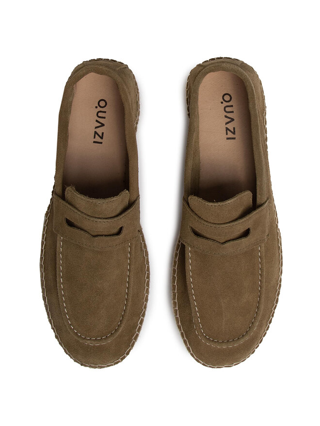QUAZI Espadryle QUAZI QZ-63-04-000619 Zielony