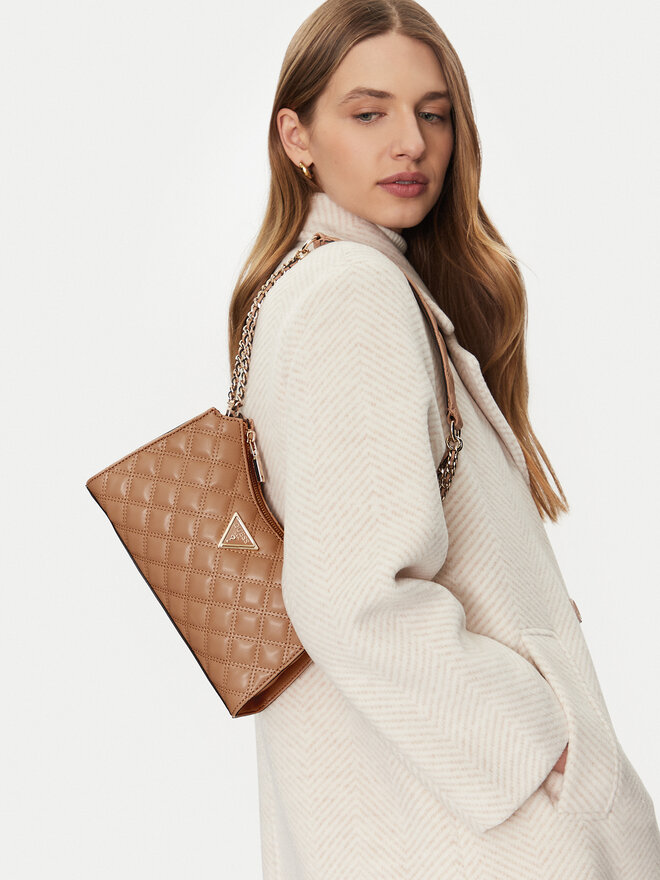 Guess Ročna torba Guess HWQG87 48130 Bež