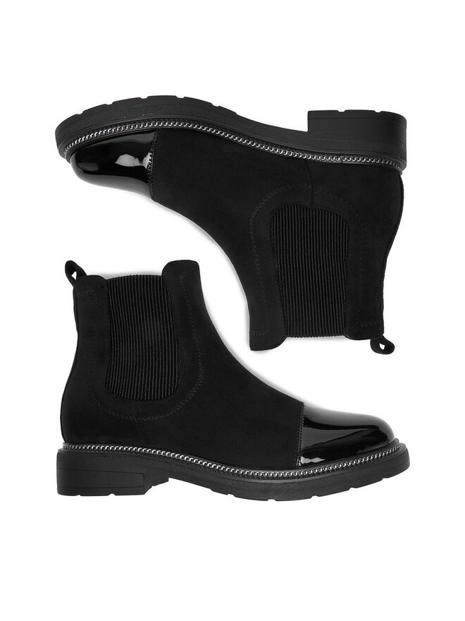 DeeZee Μποτάκια με λάστιχο DeeZee HX24028-1 Μαύρο