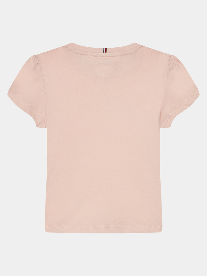 Tommy Hilfiger Tommy Hilfiger Camiseta Hilfiger Script Tee S/S KG0KG07714 Rosa Regular Fit