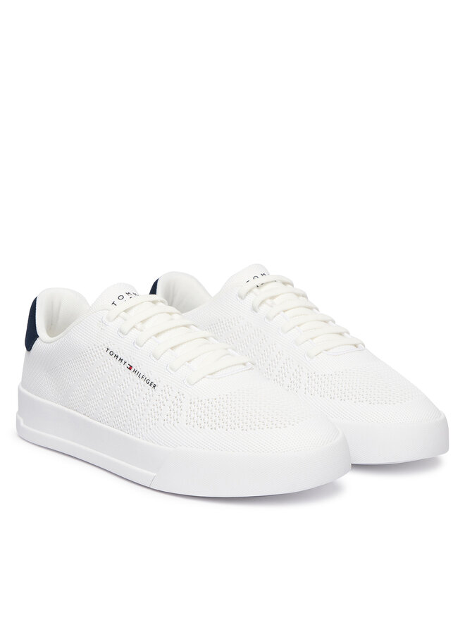 Tommy Hilfiger Sneakers Tommy Hilfiger Th Court Knit FM0FM05823 Weiß