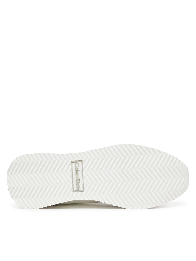Calvin Klein Αθλητικά Calvin Klein Runner Lace Up - Nylon Mix HW0HW02395 Λευκό