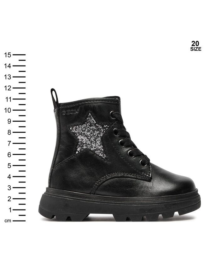 Geox Csizma Geox B Kiddartah Girl B465YA 085EW C9999 M Fekete