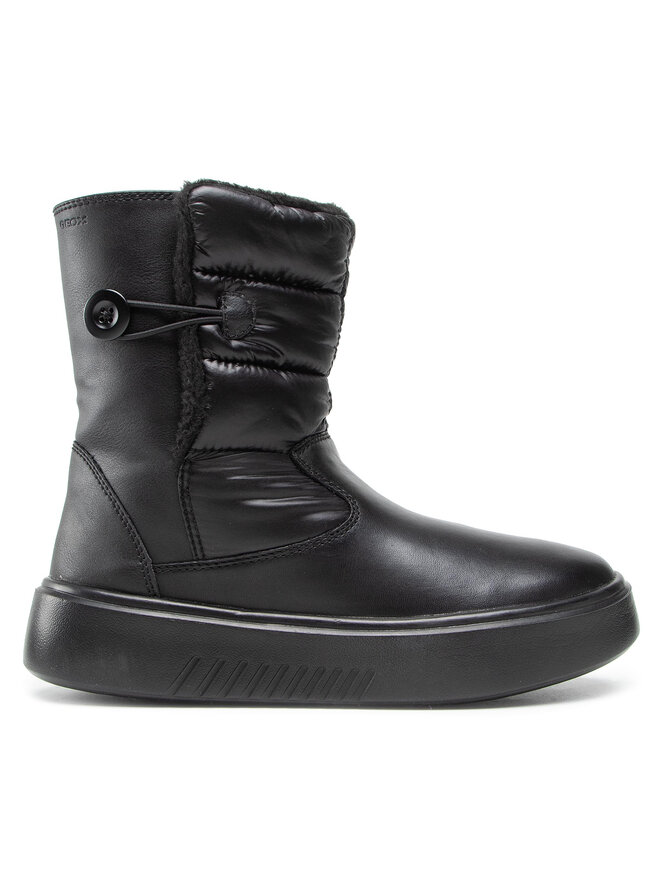 Bottes de neige Geox D Nhenbus B D168DB 085FU C9999 Noir chaussures
