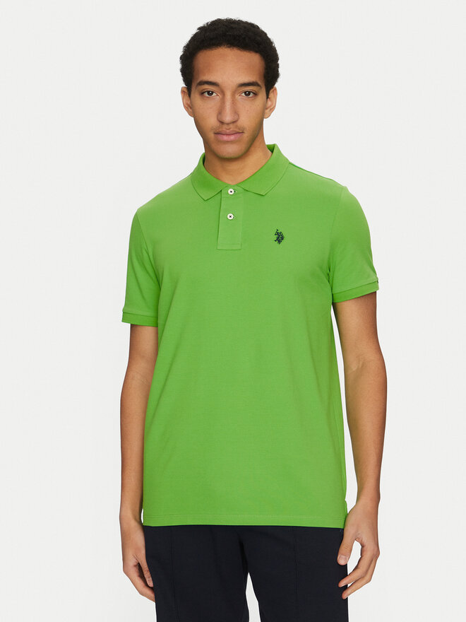 U.S. Polo Assn. U.S. Polo Assn. Poloshirt MUP3637 Grün Regular Fit
