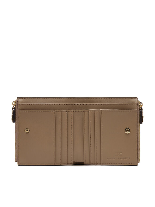 Elisabetta Franchi Μικρό Πορτοφόλι Γυναικείο Elisabetta Franchi PF01A51E2 032 Καφέ