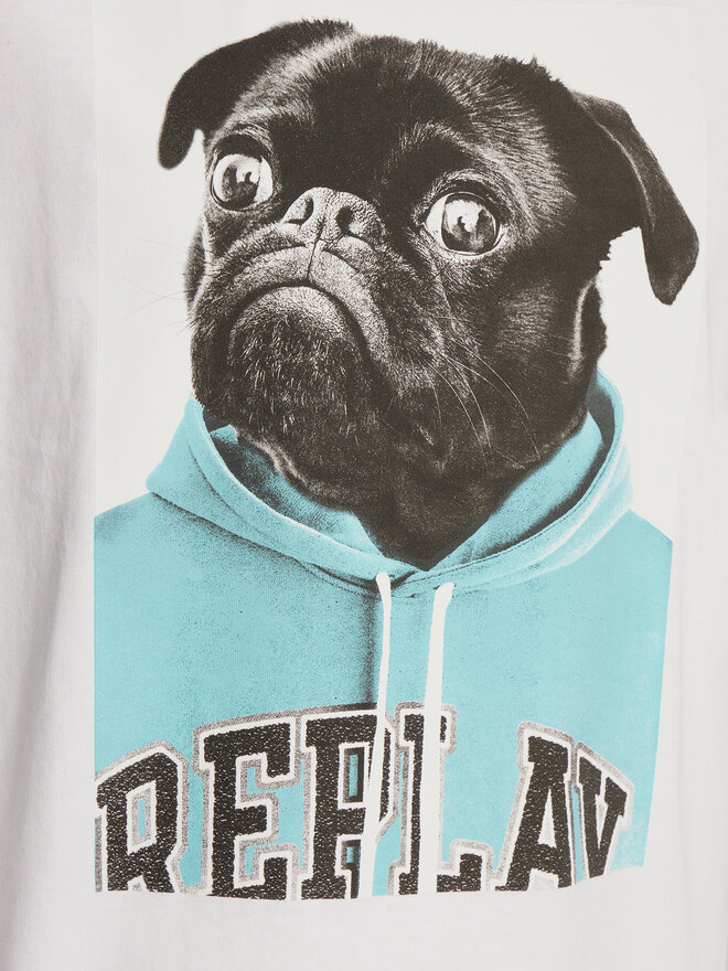 REPLAY Replay T-Shirt M6808.000.22662 Λευκό Regular Fit