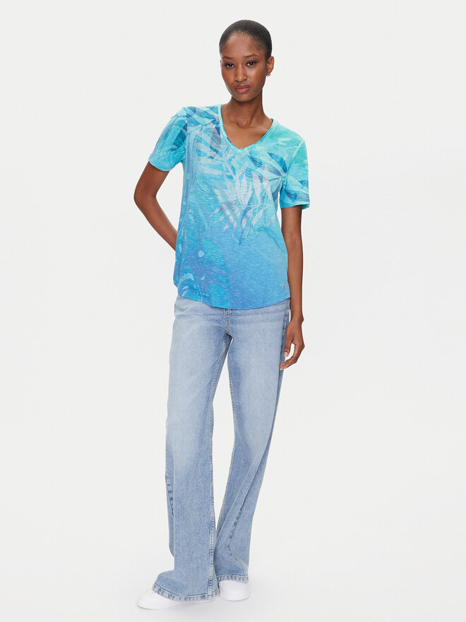 Olsen Olsen Camiseta 11105045 Azul Regular Fit