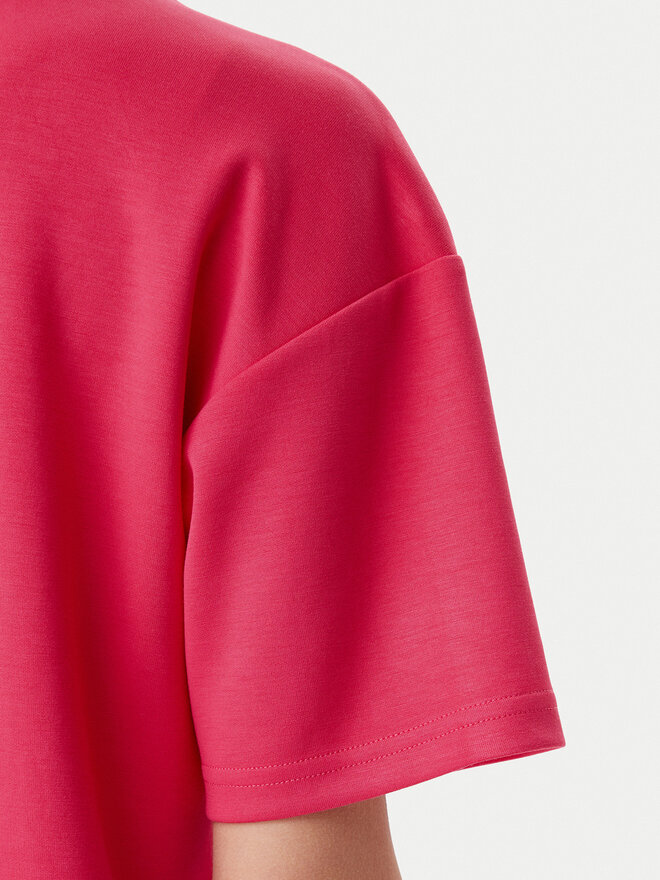 Fila Fila Marškinėliai Lisakovsk FAW1044 Rožinė Loose Fit