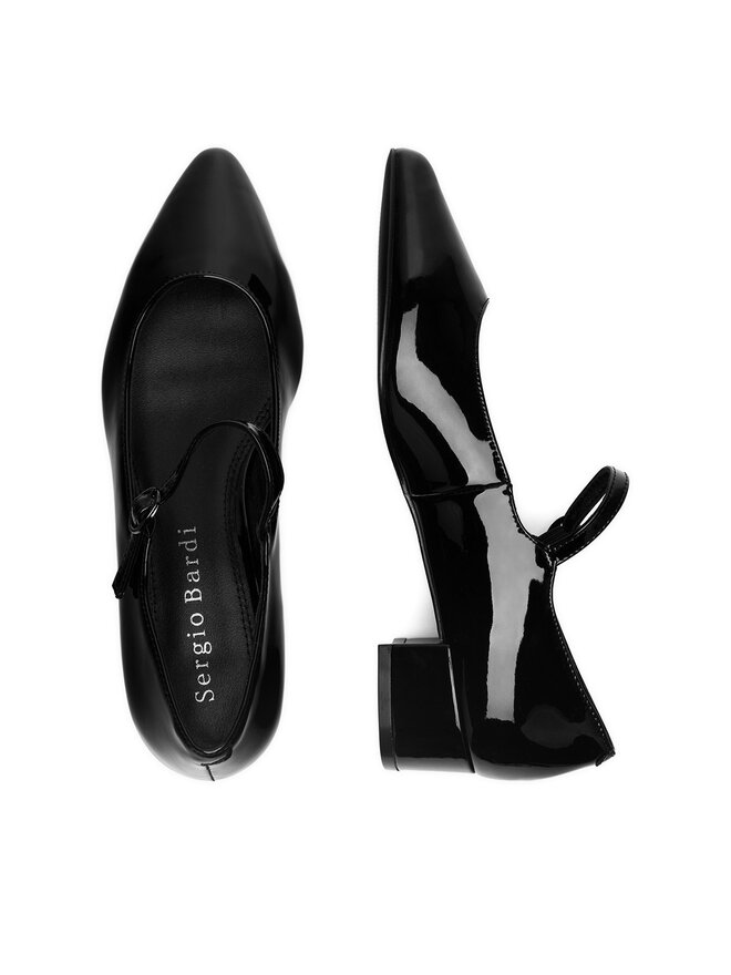 Czółenka Sergio Bardi WYL4033-1Z-SB Czarny | eobuwie.com.pl