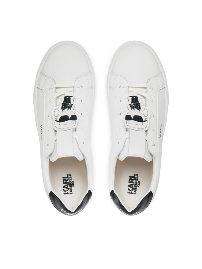 Karl Lagerfeld Kids Снікерcи Karl Lagerfeld Kids Z30313 S Білий