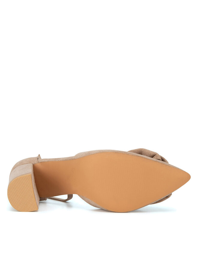 DeeZee Czółenka DeeZee WS1001-01 Beżowy