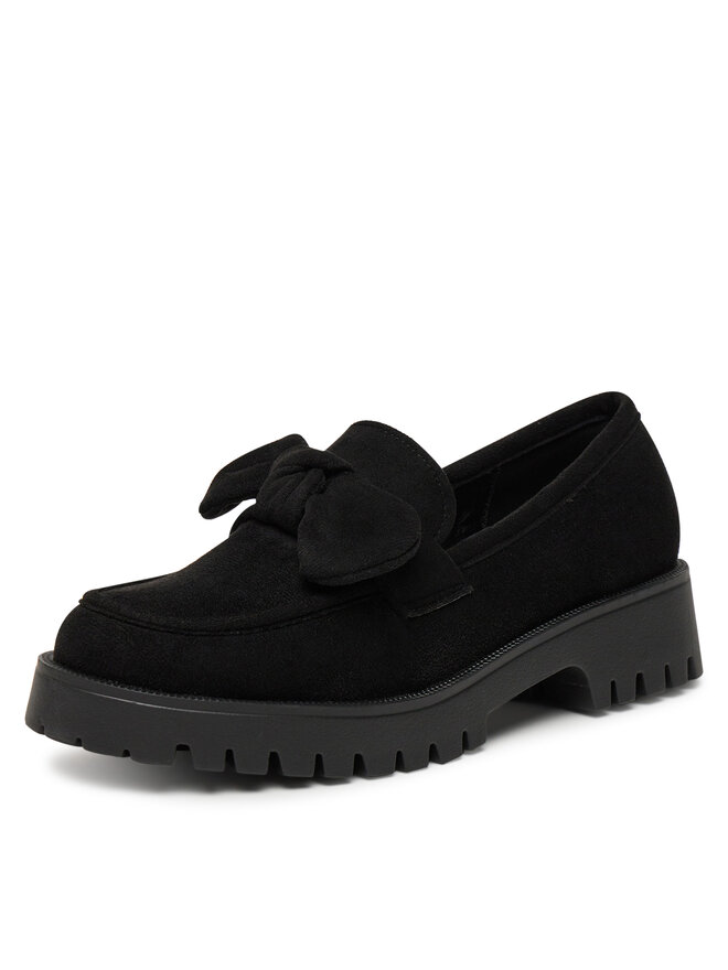 DeeZee Loafersy DeeZee HXG2108-93 Czarny