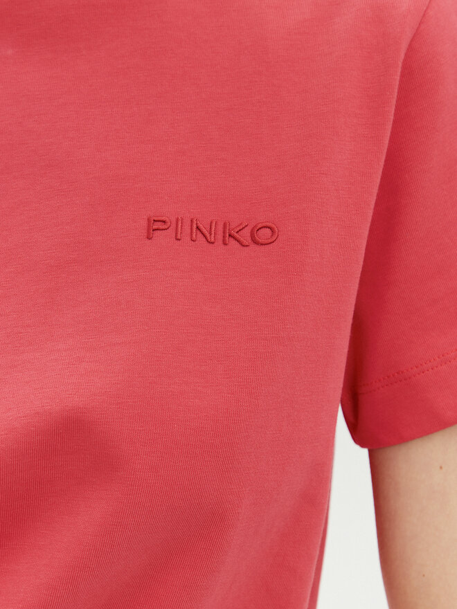 PINKO PINKO Marškinėliai 101752 A2HN Raudona Regular Fit