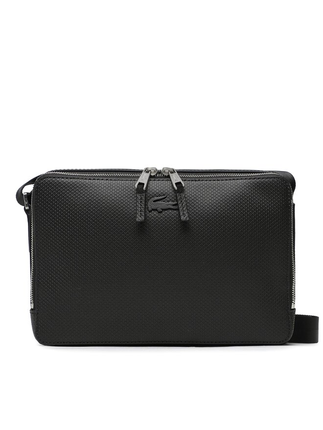 Lacoste Brašna Lacoste Split Cow Leather NH3270CE Černá