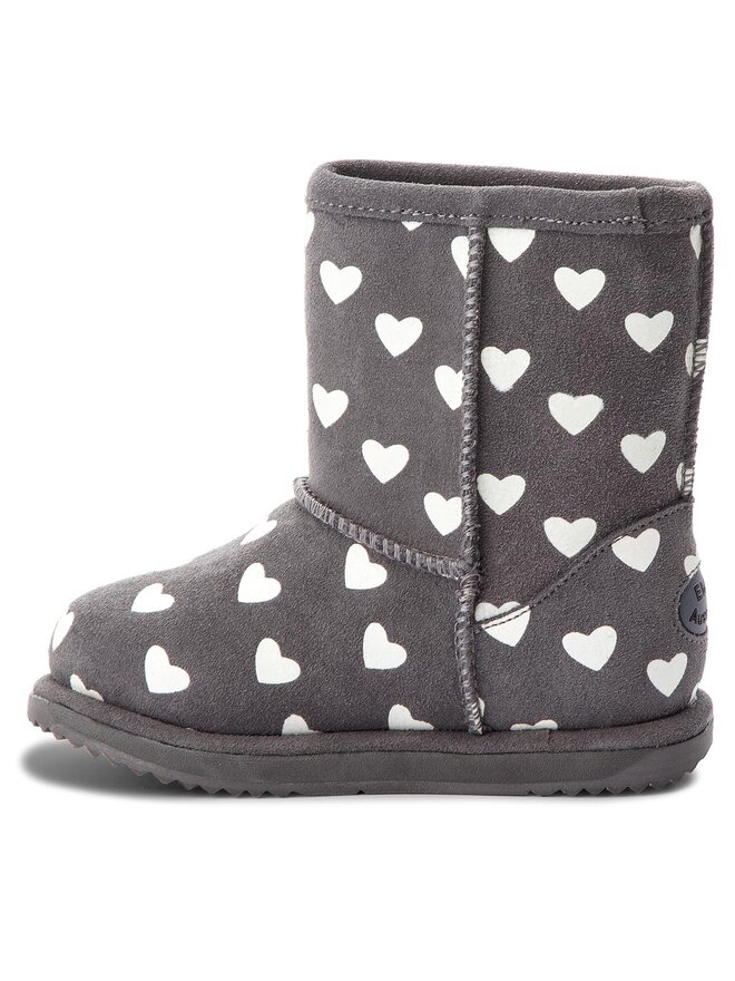 EMU Australia Апрески EMU Australia Brumby Heart K11829 Сив