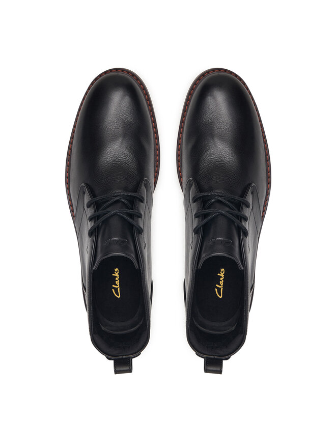 Clarks Черевики Clarks Aldwin2 Chukka 26329522 Чорний