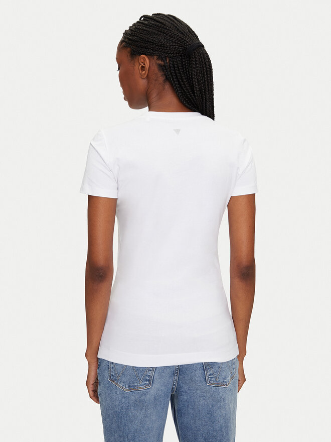 Guess Guess Marškinėliai 172941 Balta Classic Fit