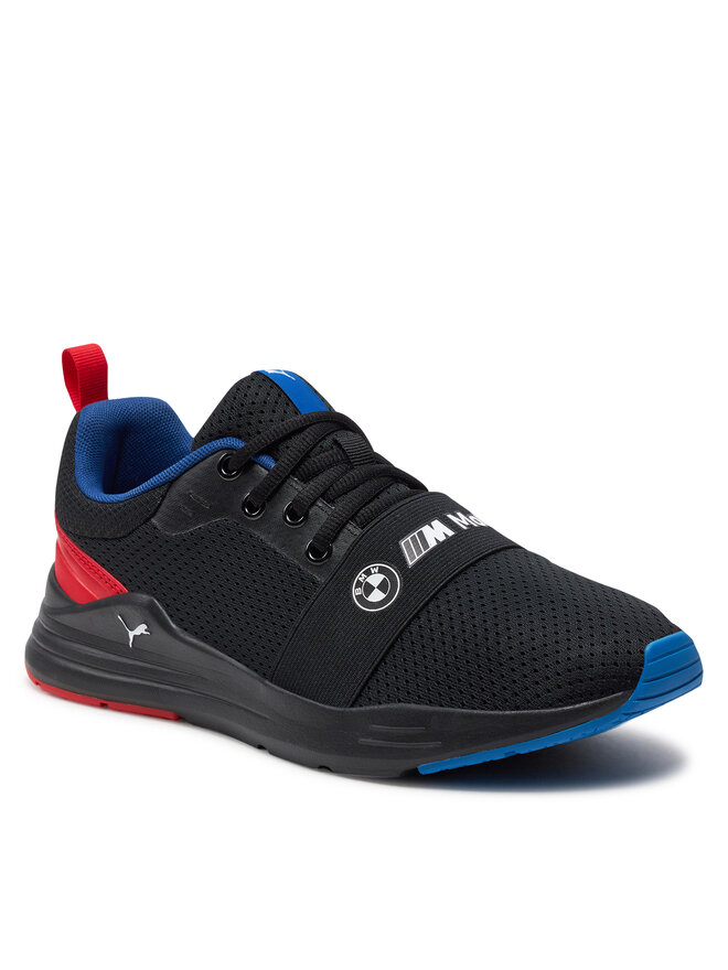 Sneakersy Puma Bmw Mms Wired Run 307793-03 Czarny | eobuwie.com.pl