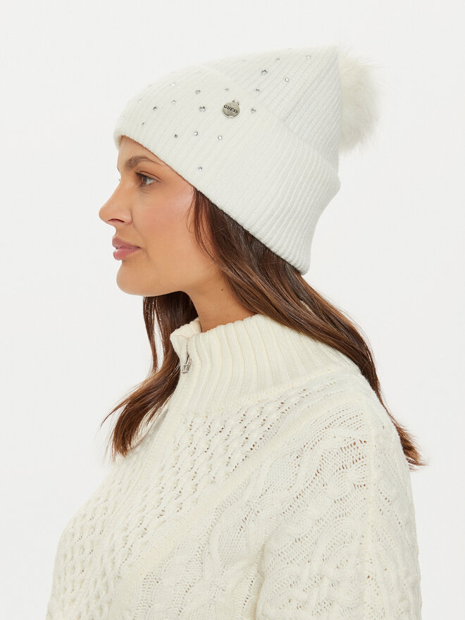 Guess Mütze Guess AW5213 POL01 Weiß