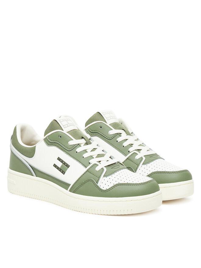 Tommy Jeans Снікерcи Tommy Jeans Tjm Retro Basket EM0EM01610 Білий
