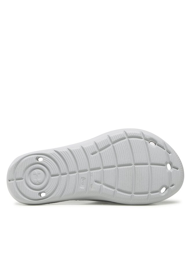Under Armour Pantoletten Under Armour Ua B Locker IV Sl 3023787-100 Grau
