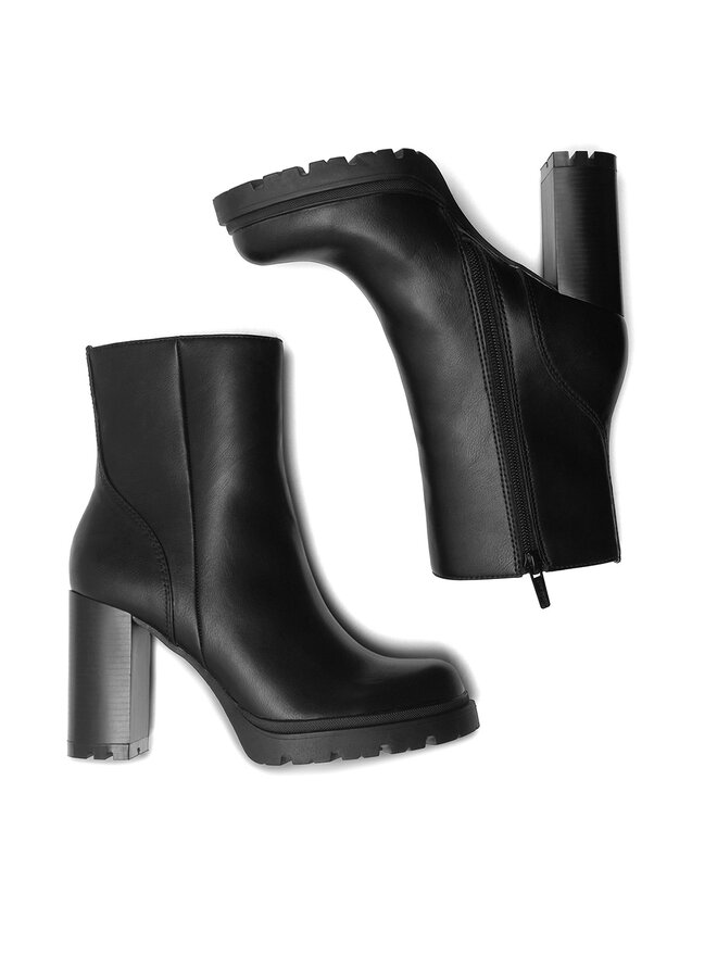 Clara Barson Μποτάκια Clara Barson CEO-MAGGI WS5881-03 Μαύρο