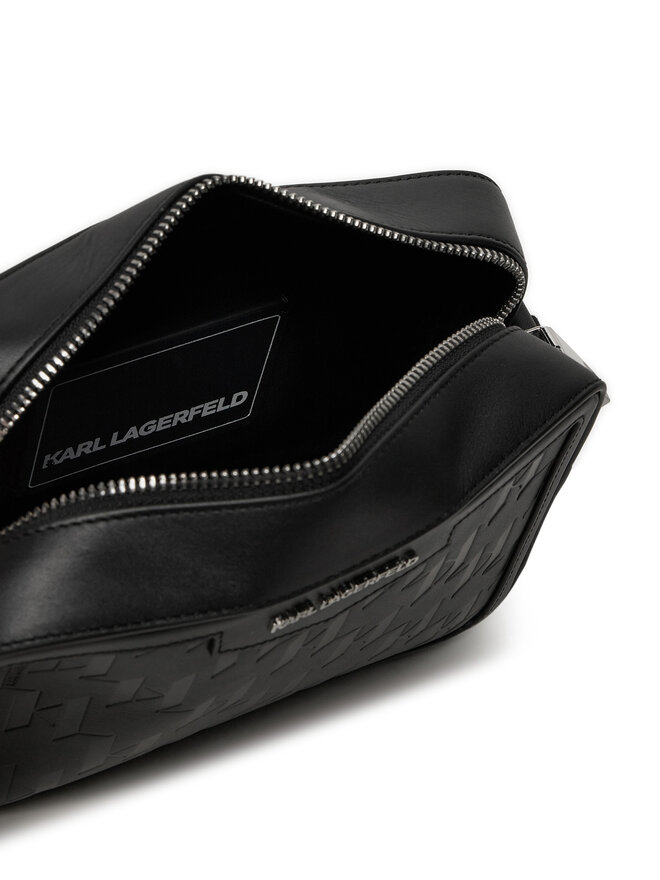 KARL LAGERFELD Geantă crossover KARL LAGERFELD A1M30067 Negru