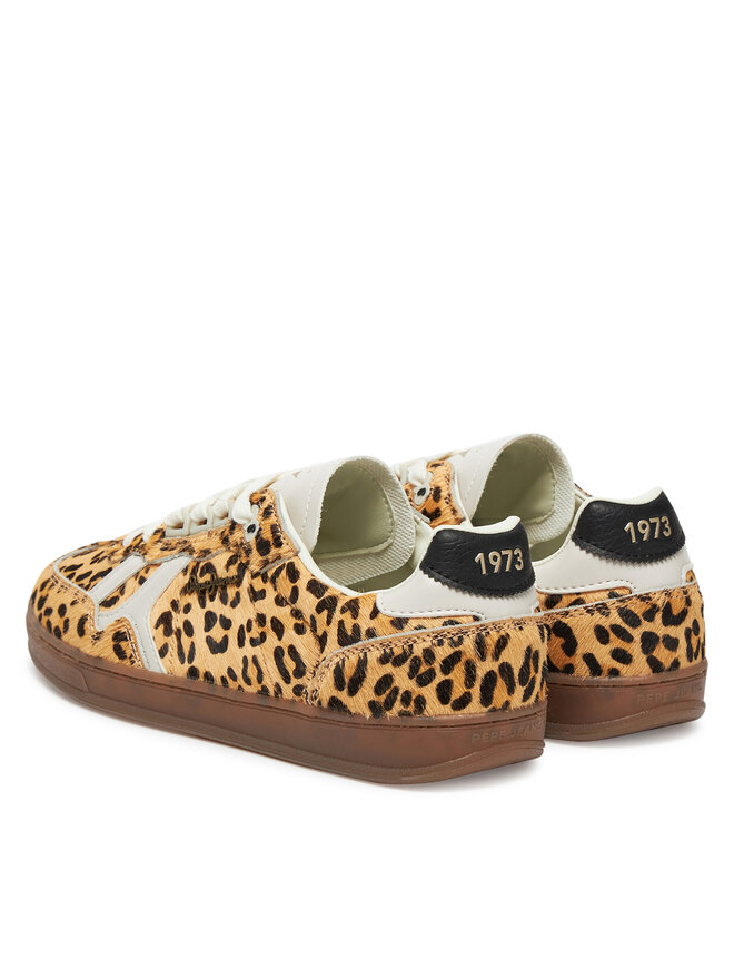 Pepe Jeans Sneakersy Pepe Jeans Ball Top W PLS00035 Béžová