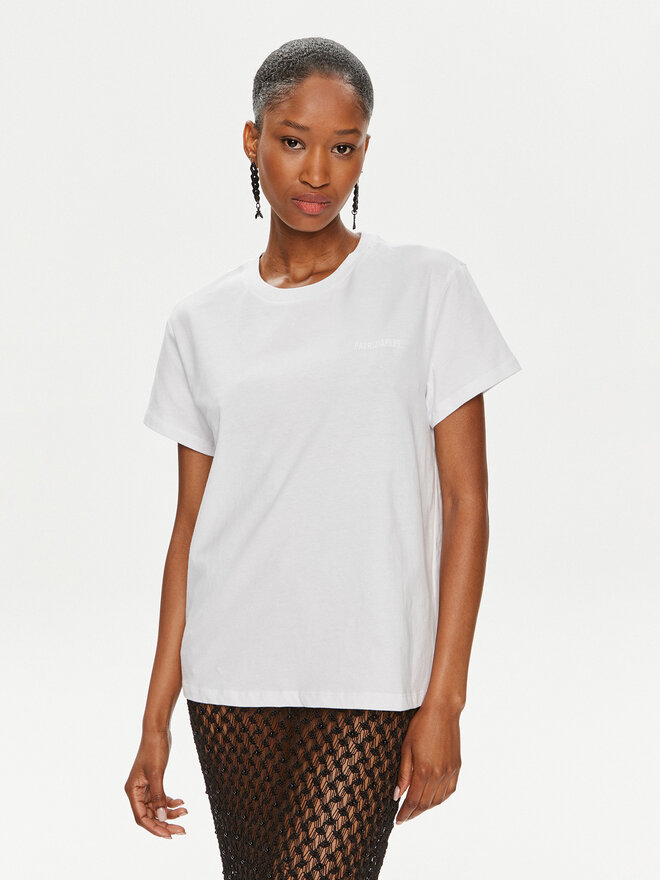 Patrizia Pepe Patrizia Pepe Camiseta 8M1543/J111-W103 Blanco Regular Fit