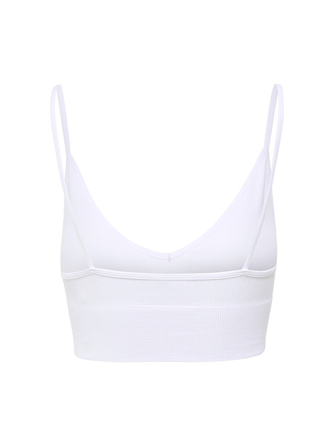 ONLY ONLY Top de sujetador Vicky 15201539 Blanco