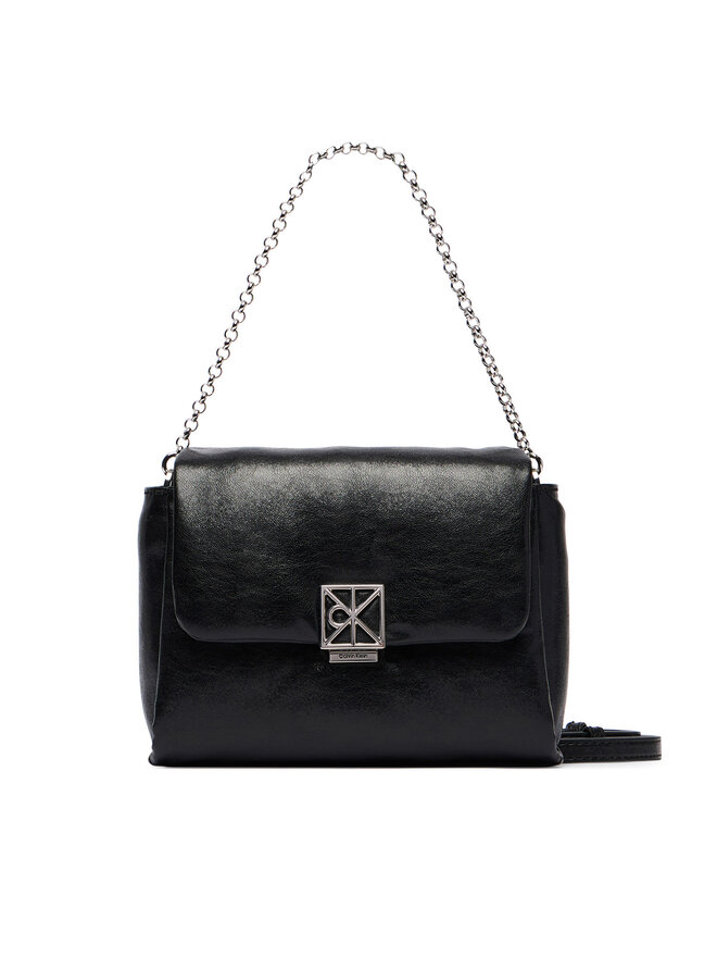 Calvin Klein Handtasche Calvin Klein Emblem Hw Padded Crossbody LV04F3620G Schwarz