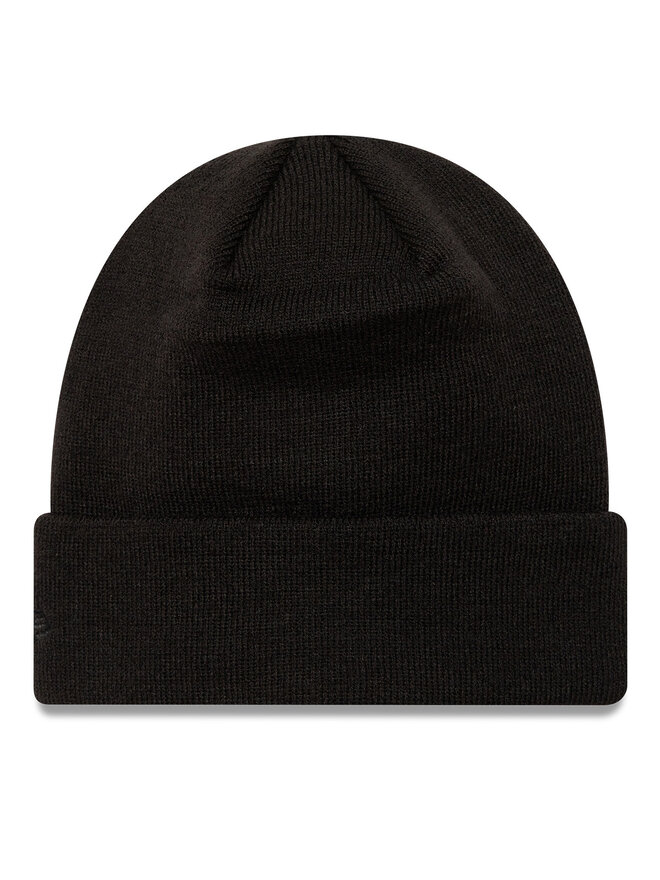 New Era Шапка New Era New York Yankees Metallic Badge Black Cuff Knit Beanie 60424815 Черен